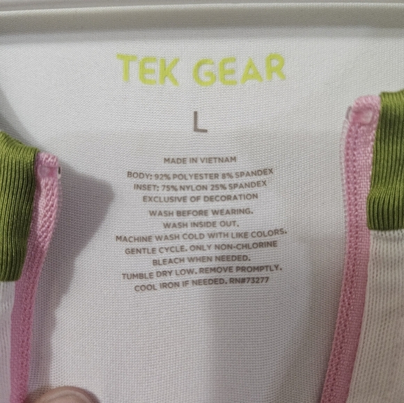 Tek Gear Blue And Green Tennis Dress With Zipper! - Picture 2 of 5